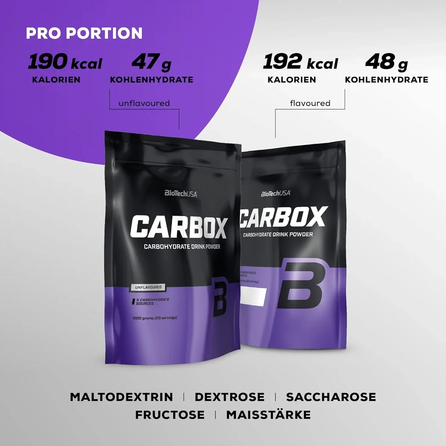 Biotech USA CARBOX Complex 1000g - Supplement Support