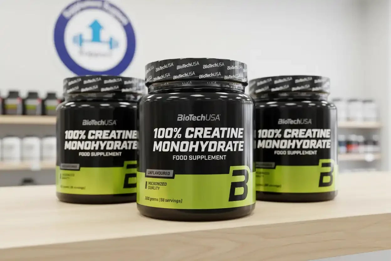 BioTechUSA 100% Creatine Monohydrate Nahrungsergänzungsmittel, ungeschmackt, 500g