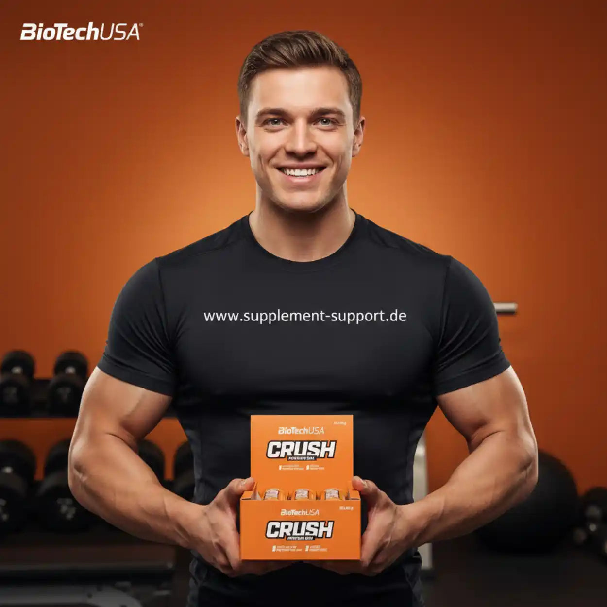 BioTech USA Crush Protein Bar 12x64g