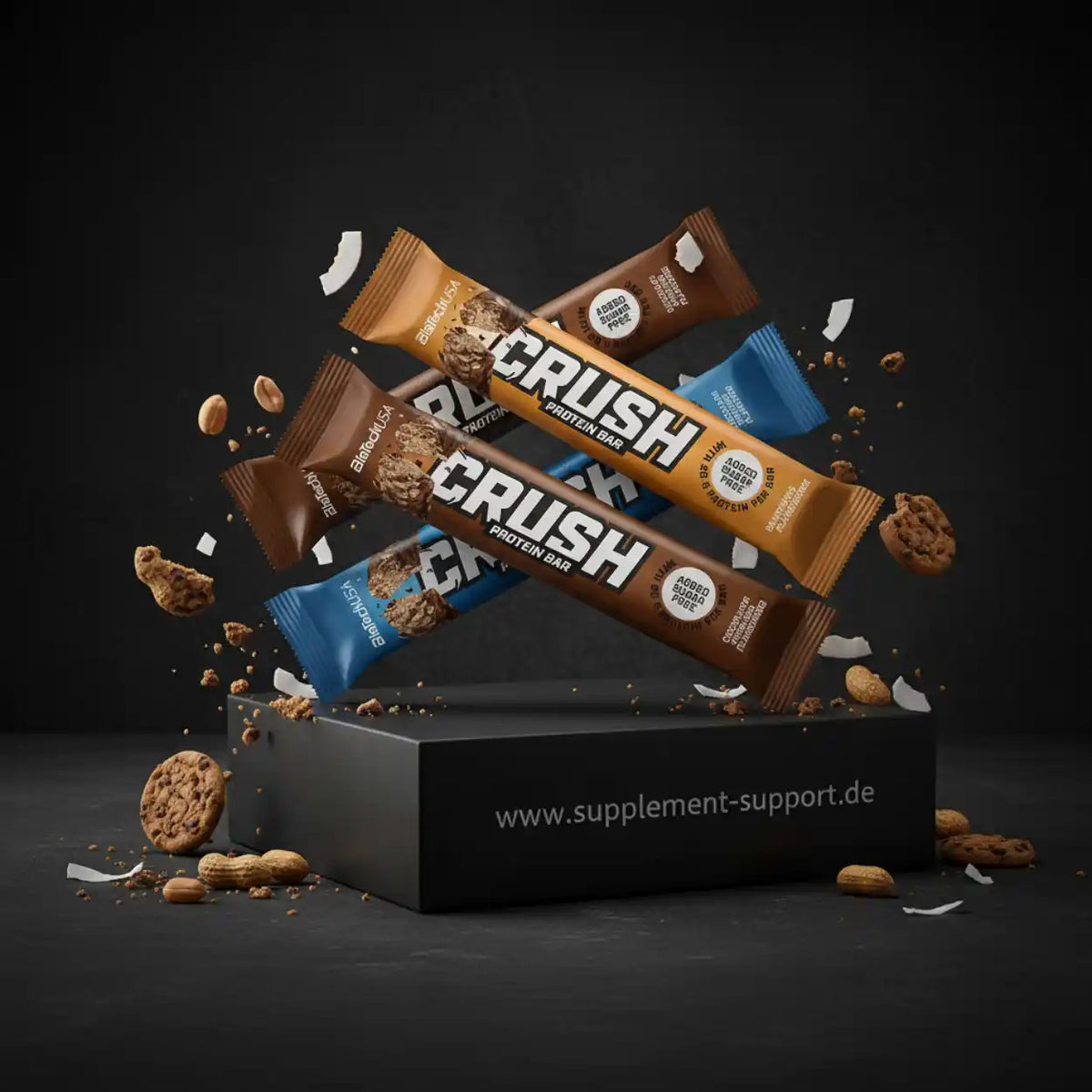 BioTech USA Crush Protein Bar 12x64g