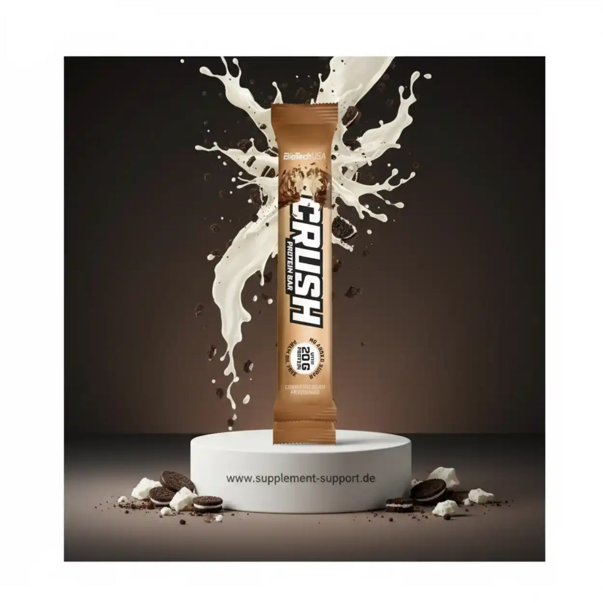 Barre protéinée BioTech USA Crush 64 g