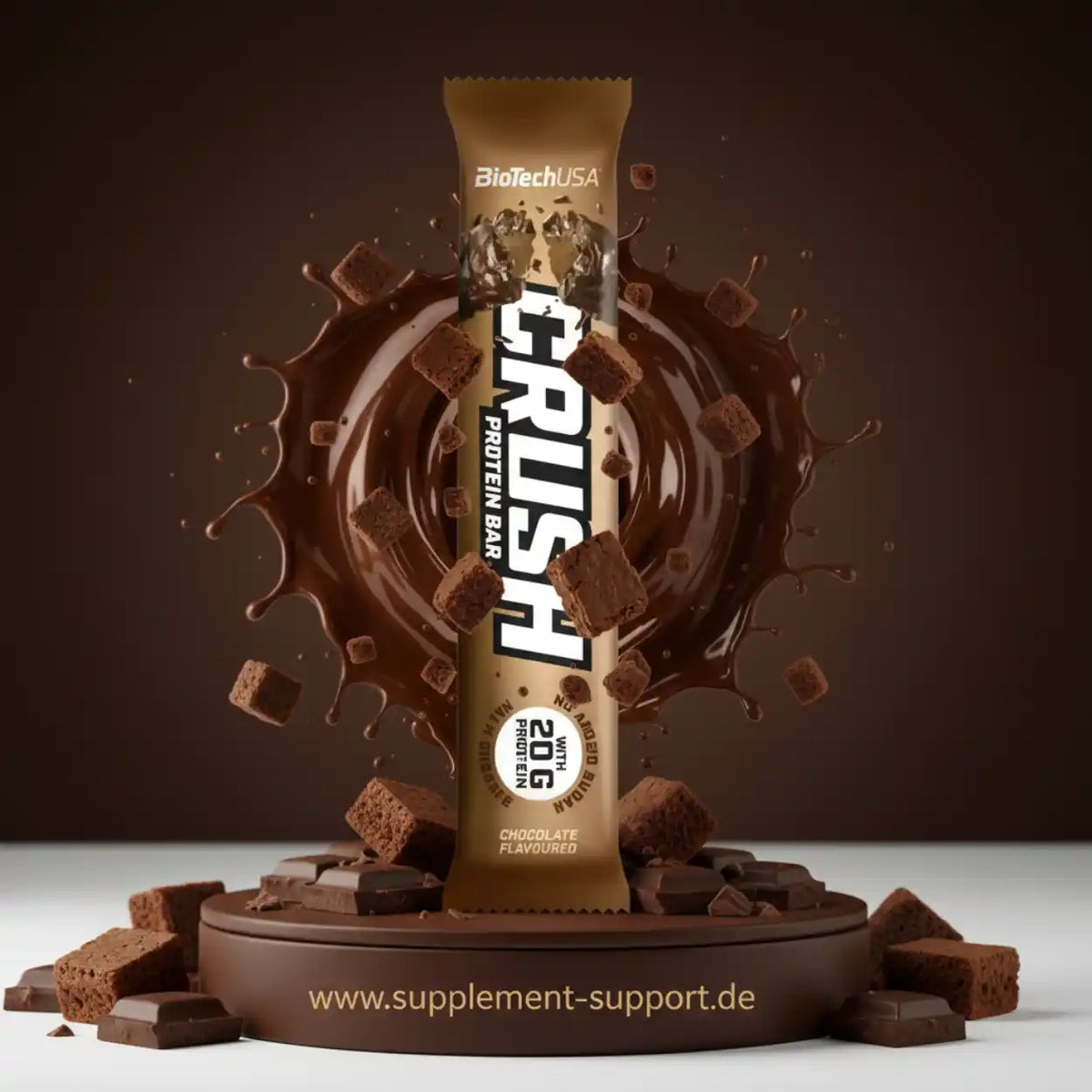 Barre protéinée BioTech USA Crush 64 g