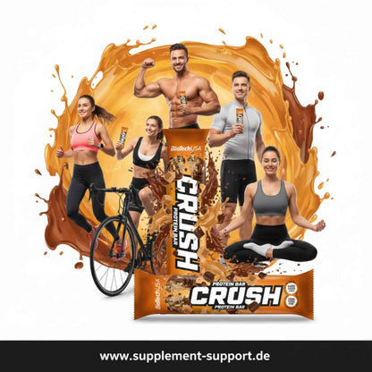 Barre protéinée BioTech USA Crush 64 g