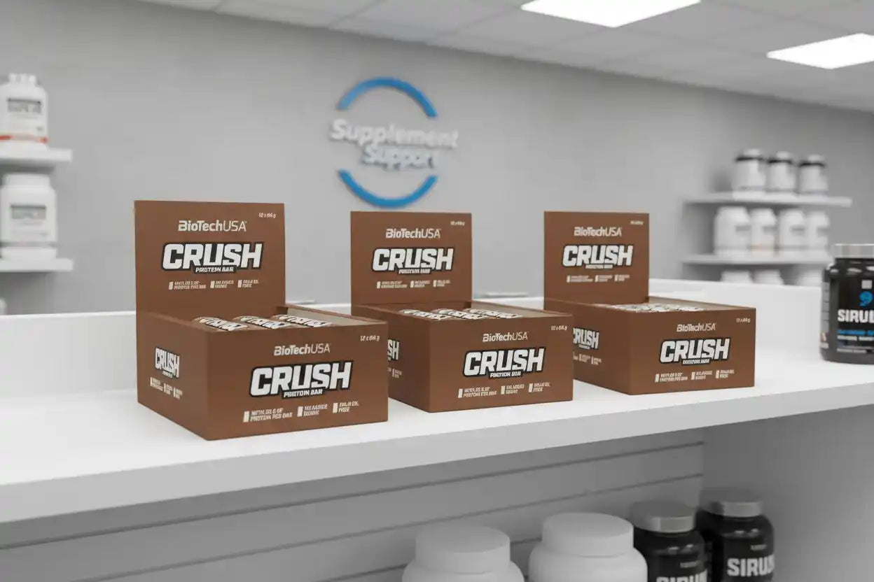 BioTech USA Crush Protein Bar 12x64g