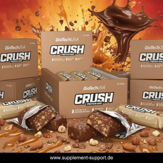 BioTech USA Crush Protein Bar 12x64g