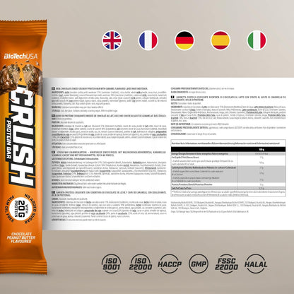 BioTech USA Crush Protein Bar 64g - Supplement Support