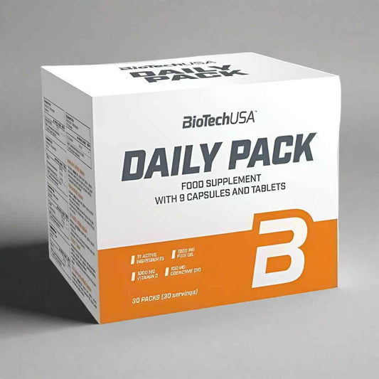 BioTech USA Daily Pack 30 Tagesportionen - Supplement Support