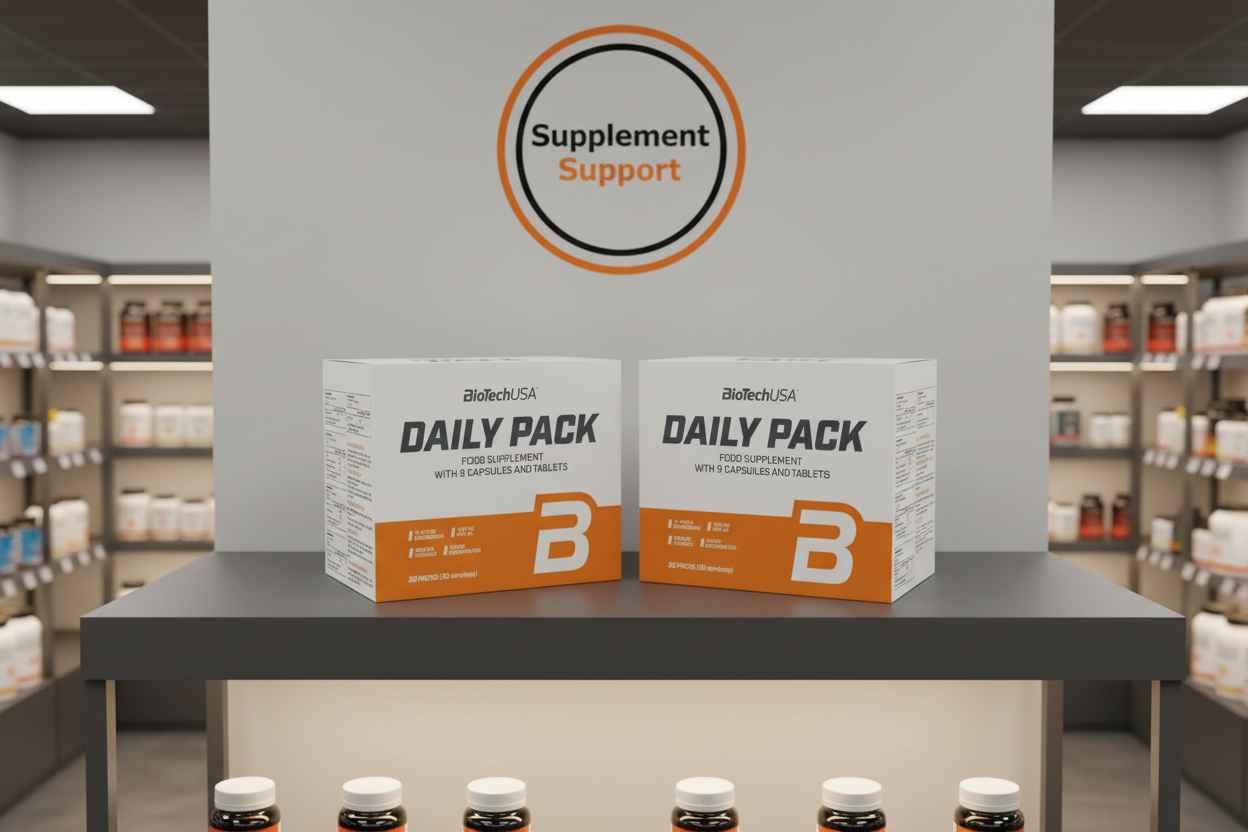 BioTech USA Daily Pack 30 Tagesportionen - Supplement Support
