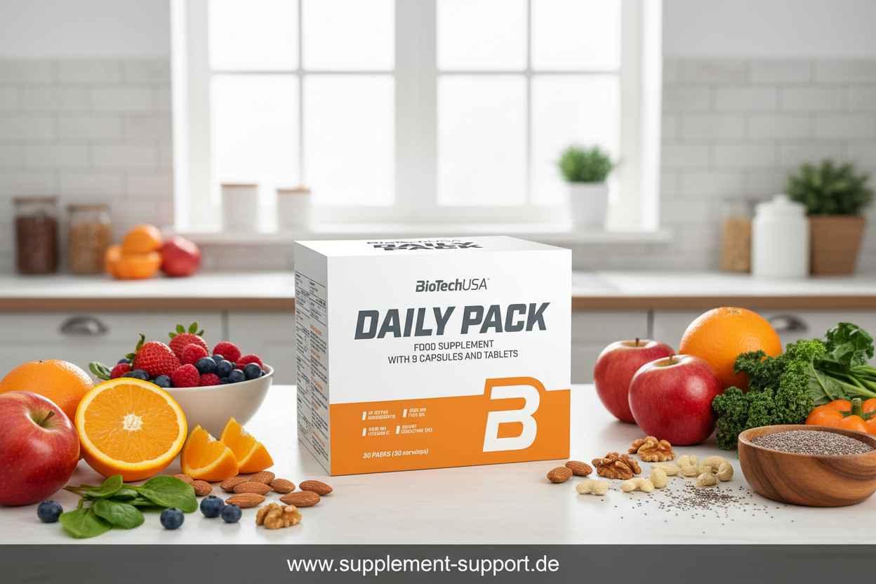 BioTech USA Daily Pack 30 Tagesportionen - Supplement Support