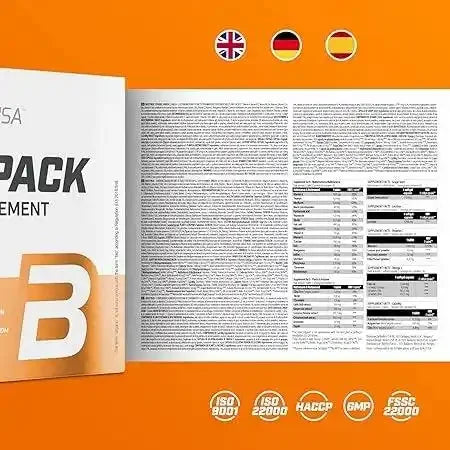 BioTech USA Daily Pack 30 Tagesportionen - Supplement Support