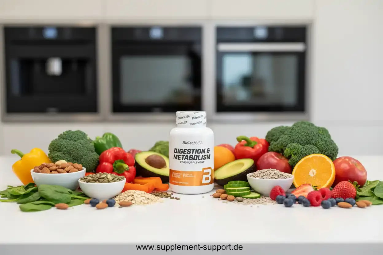 BioTech USA Digestion & Metabolism 60 Tabletten - Supplement Support