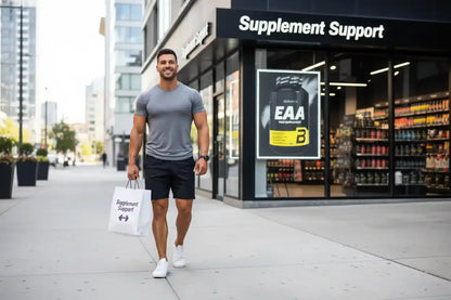 BioTech USA EAA - 200 Caps - Essentielle Aminosäuren - hoch Dosiert - Supplement Support