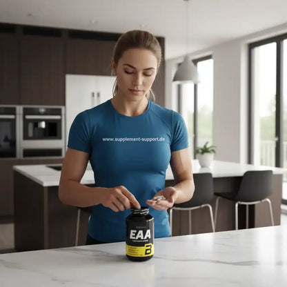 BioTech USA EAA - 200 Caps - Essentielle Aminosäuren - hoch Dosiert - Supplement Support