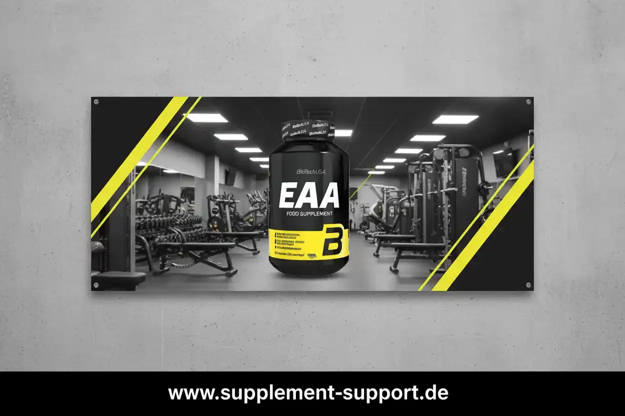 BioTech USA EAA - 200 Caps - Essentielle Aminosäuren - hoch Dosiert - Supplement Support