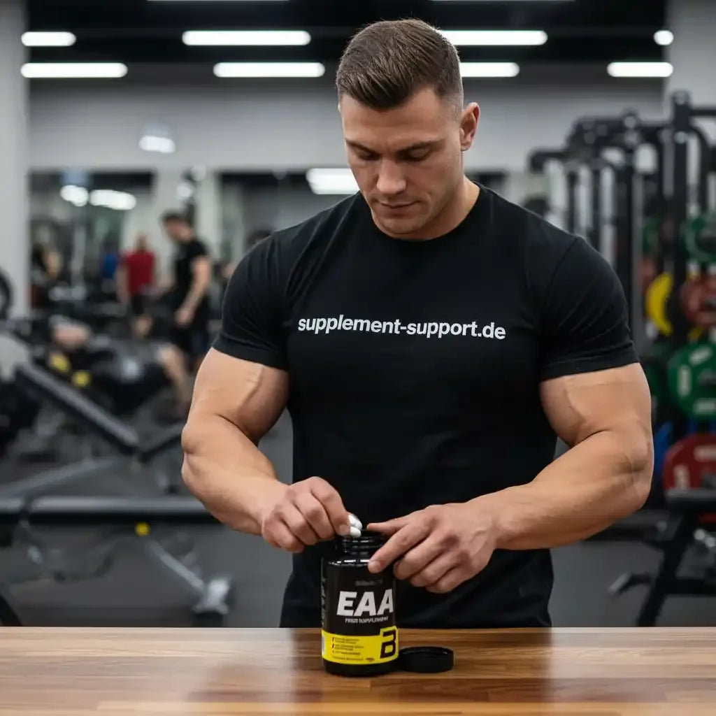 BioTech USA EAA - 200 Caps - Essentielle Aminosäuren - hoch Dosiert - Supplement Support