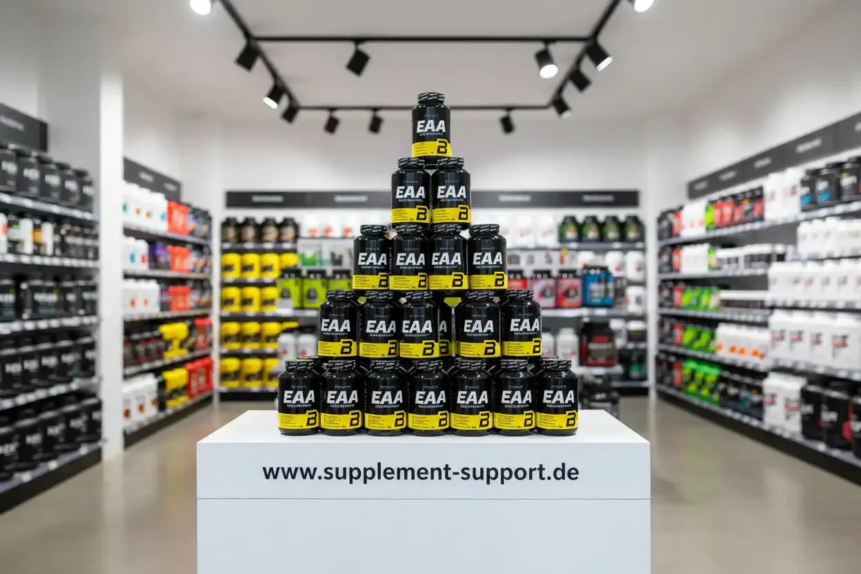 BioTech USA EAA - 200 Caps - Essentielle Aminosäuren - hoch Dosiert - Supplement Support
