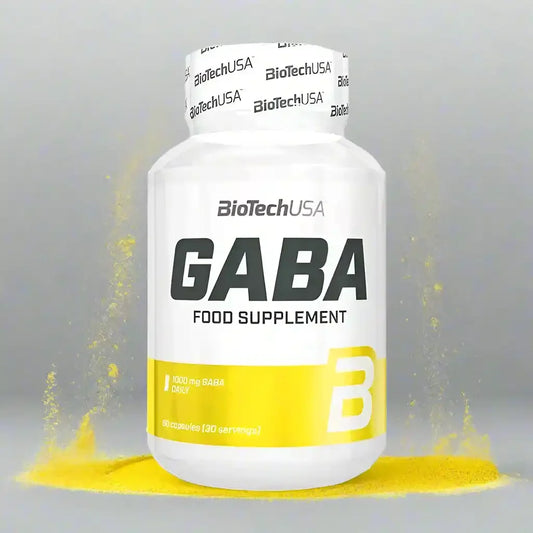 BioTech USA GABA - 60 Kapseln 500mg - Supplement Support