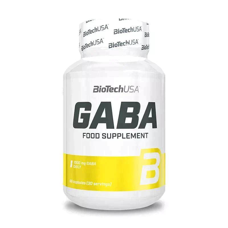 BioTech USA GABA - 60 Kapseln 500mg - Supplement Support