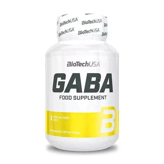 BioTech USA GABA - 60 Kapseln 500mg - Supplement Support