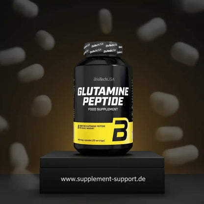 BioTech USA Glutamine Peptide, 180 Kapseln
