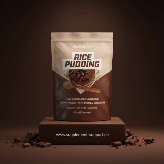 BIOTECH USA INSTANT RICE PUDDING l 1000g Tüte