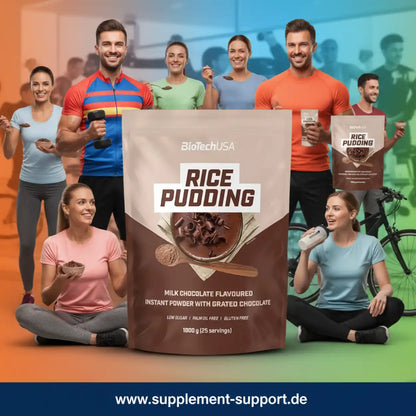 BIOTECH USA INSTANT RICE PUDDING l 1000g bag