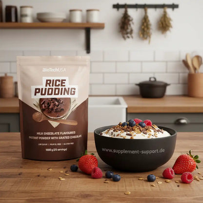 BIOTECH USA INSTANT RICE PUDDING l 1000g bag