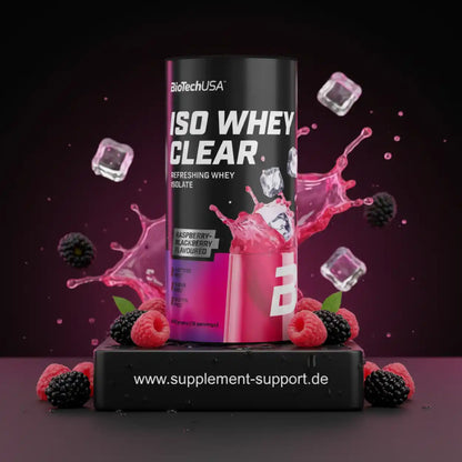 BioTech USA Iso Whey Zero Clear Protein Pulver 400g