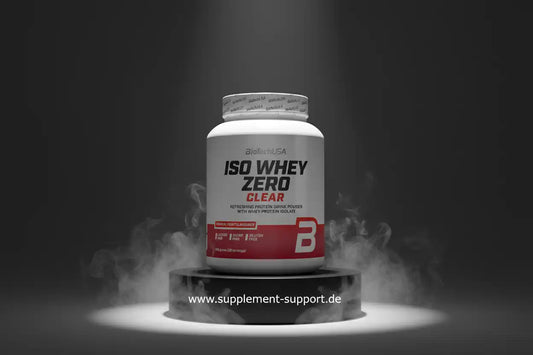 BioTech USA Iso Whey Zero Clear Protein Pulver 500g - Supplement Support
