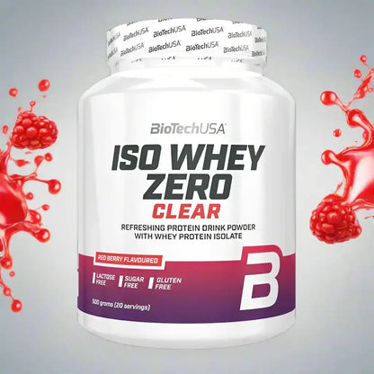 BioTech USA Iso Whey Zero Clear Protein Pulver 500g - Supplement Support