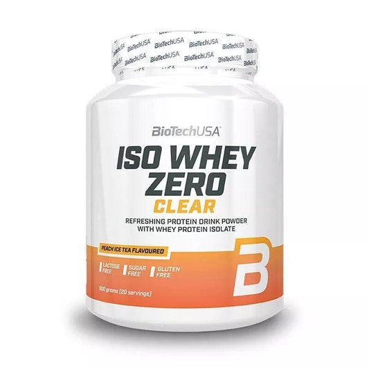 BioTech USA Iso Whey Zero Clear Protein Pulver 500g - Supplement Support