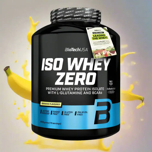 BioTech USA Iso Whey Zero Protein Pulver 1816g - Supplement Support
