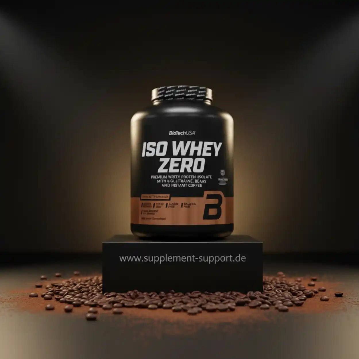 BioTech USA Iso Whey Zero Protein Pulver 1816g