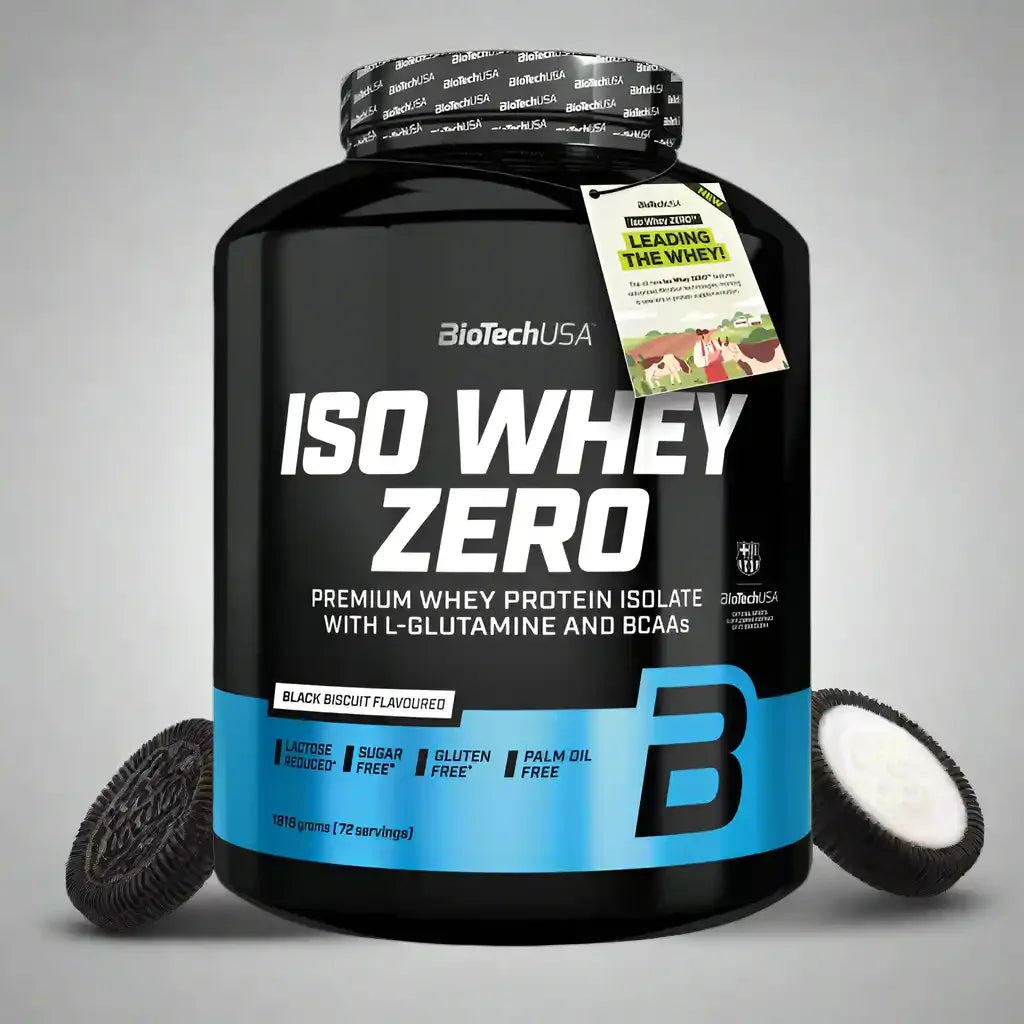BioTech USA Iso Whey Zero Protein Pulver 1816g - Supplement Support