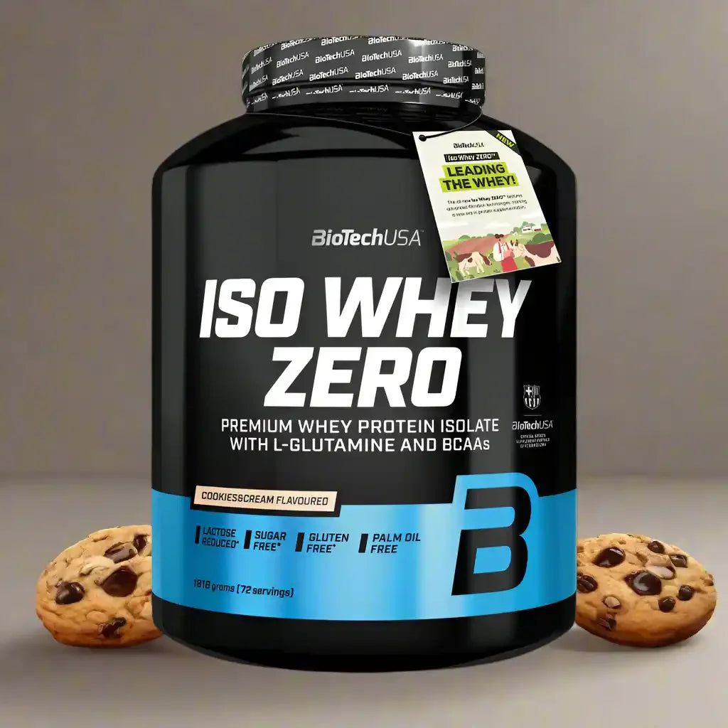BioTech USA Iso Whey Zero Protein Pulver 1816g - Supplement Support