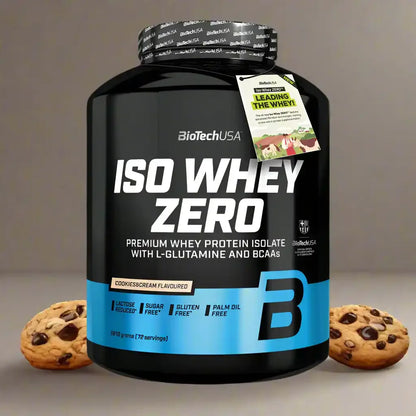 BioTech USA Iso Whey Zero Protein Pulver 1816g - Supplement Support