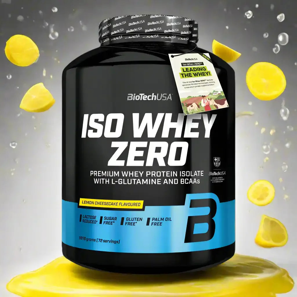 BioTech USA Iso Whey Zero Protein Pulver 1816g - Supplement Support
