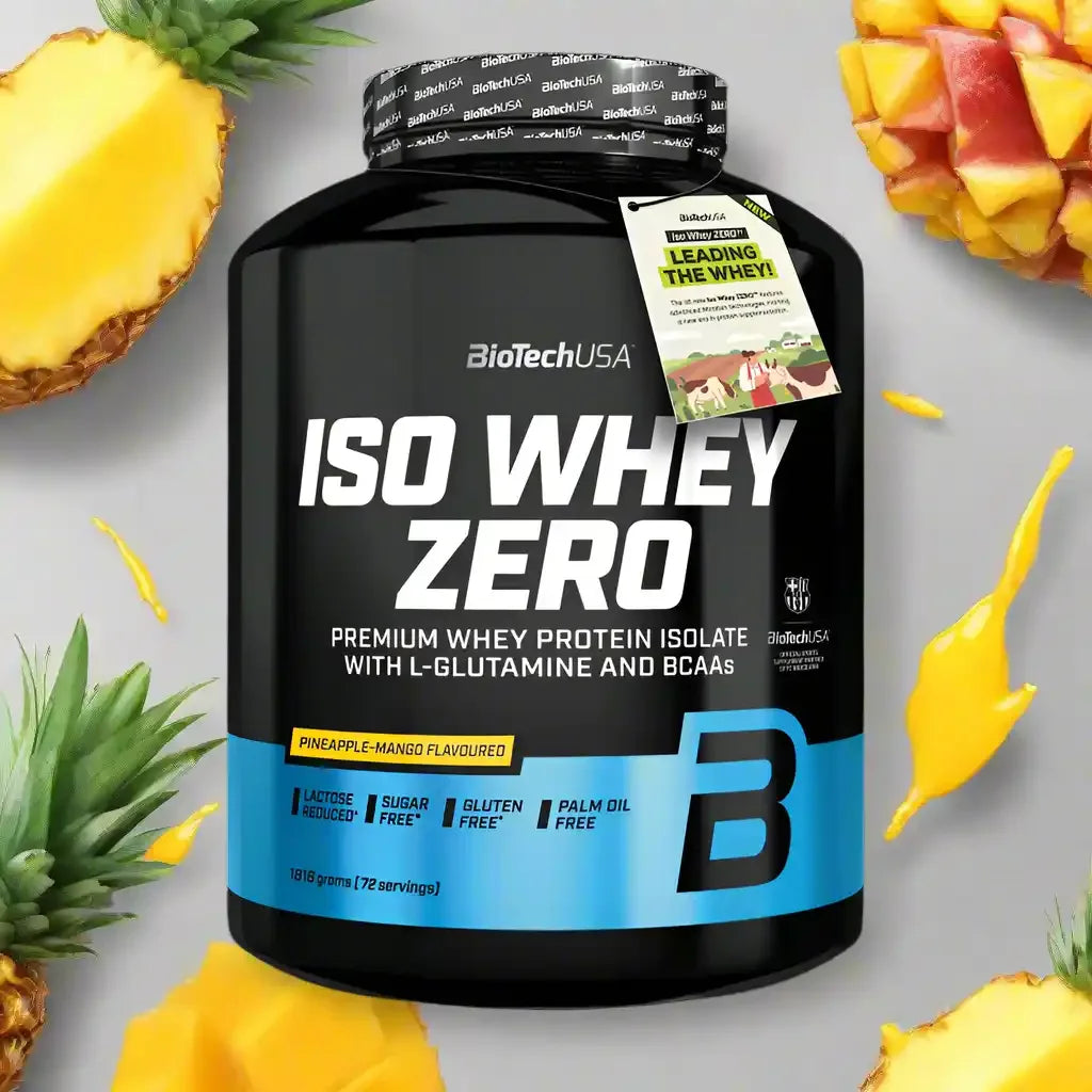 BioTech USA Iso Whey Zero Protein Pulver 1816g - Supplement Support
