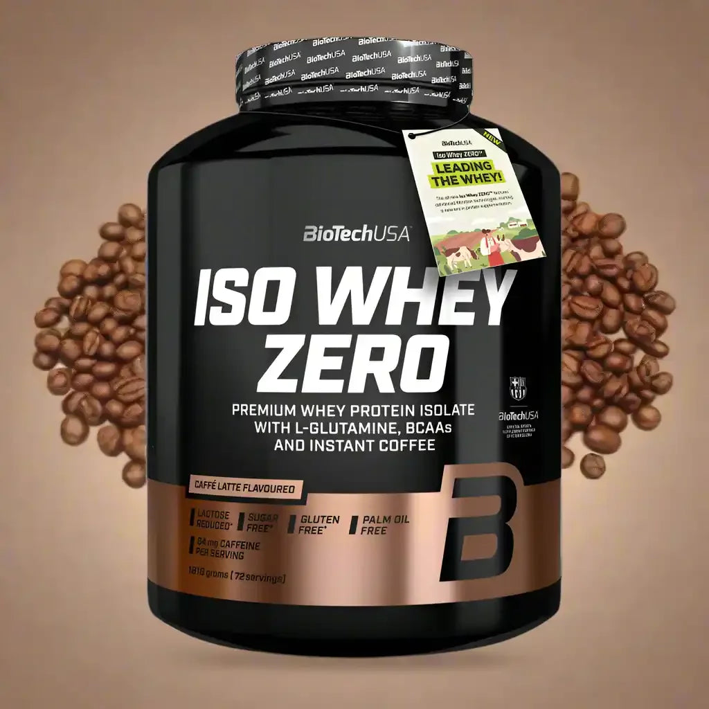 BioTech USA Iso Whey Zero Protein Pulver 1816g - Supplement Support