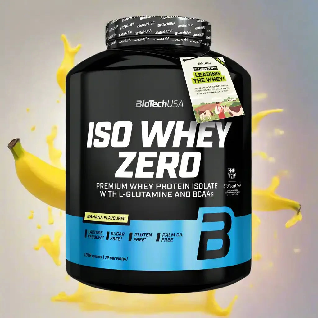 BioTech USA Iso Whey Zero Protein Pulver 1816g - Supplement Support