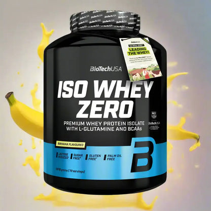 BioTech USA Iso Whey Zero Protein Pulver 1816g - Supplement Support