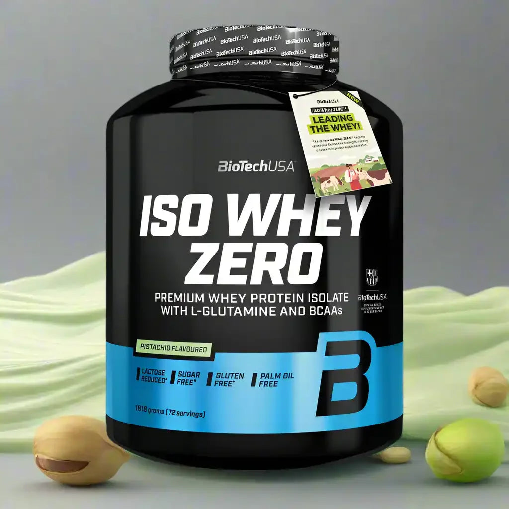 BioTech USA Iso Whey Zero Protein Pulver 1816g - Supplement Support