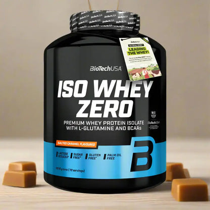 BioTech USA Iso Whey Zero Protein Pulver 1816g - Supplement Support