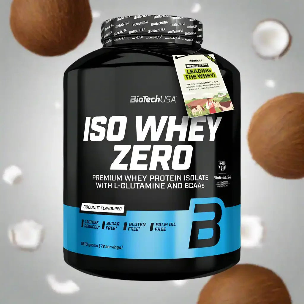 BioTech USA Iso Whey Zero Protein Pulver 1816g - Supplement Support
