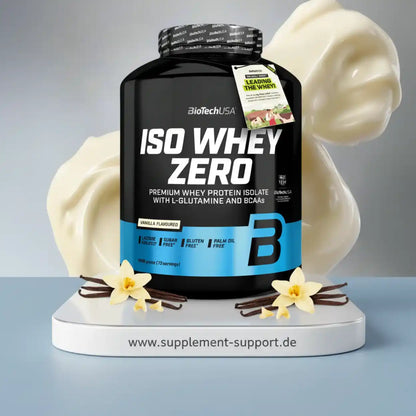 BioTech USA Iso Whey Zero Protein Pulver 1816g