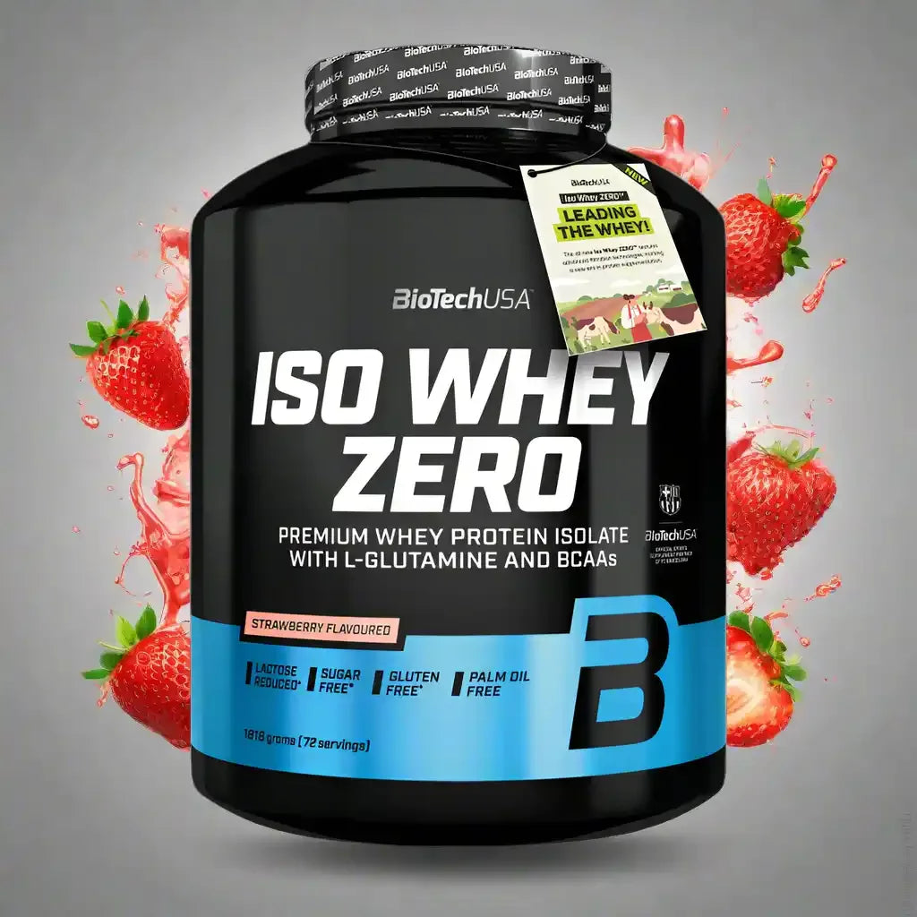 BioTech USA Iso Whey Zero Protein Pulver 1816g - Supplement Support