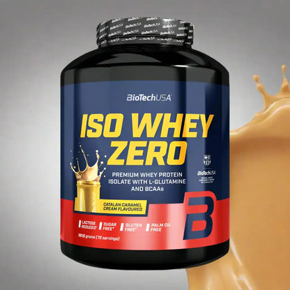 BioTech USA Iso Whey Zero Protein Pulver 1816g - Supplement Support