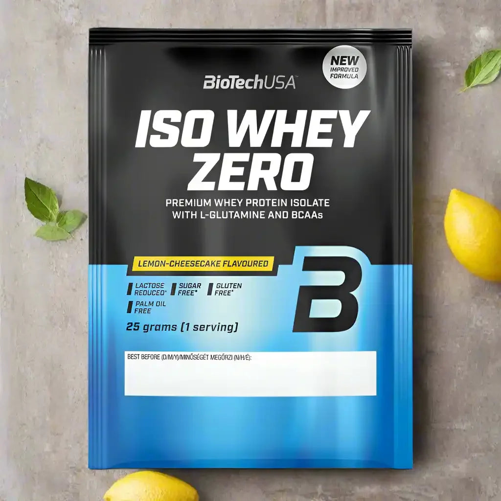 BioTech USA Iso Whey Zero Protein Pulver 25g Probe - Supplement Support