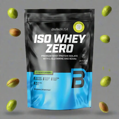 BioTech USA Iso Whey Zero Protein Pulver 454g - Supplement Support