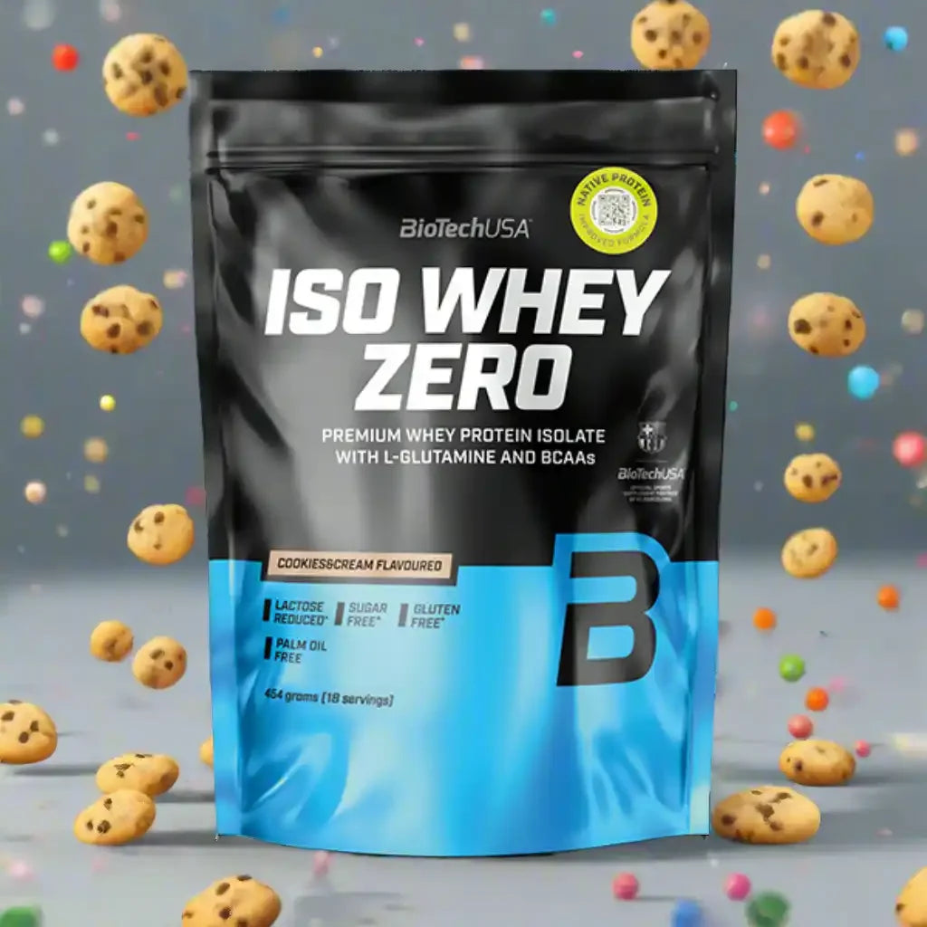 BioTech USA Iso Whey Zero Protein Pulver 454g - Supplement Support